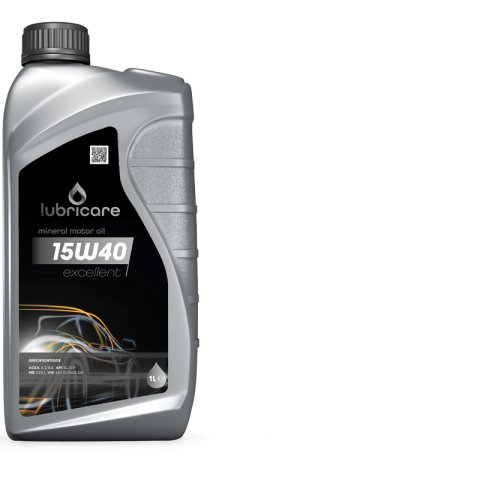 Lubricare can 1L 15W 40 F