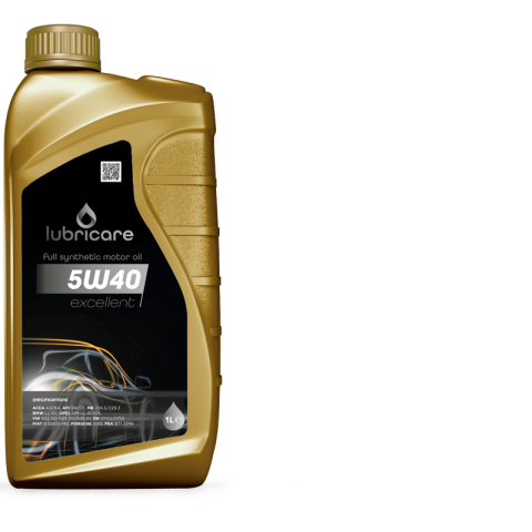 Lubricare can 1L 5W 40 F